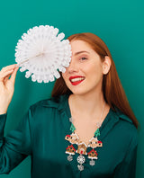 My Little Wooden Village Necklace