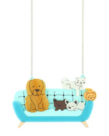 My Furbabies On My Sofa Necklace