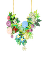 My Garden from Above Statement Necklace