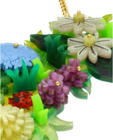 My Garden from Above Statement Necklace