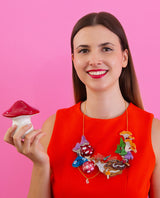 Mystic Mycology Statement Necklace