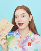 New York Empire State Stamp Brooch