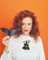 Night in the Haunted House Necklace -Glow in the Dark-