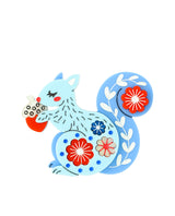 Nordic Squirrel Brooch