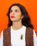 Nuestra Señora de Guadalupe Brooch