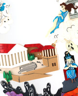 Olympus Of The Gods Statement Necklace -Glow in the Dark-