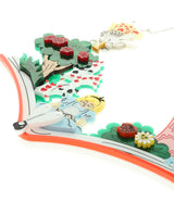 Open Book Alice’s Adventures in Wonderland Necklace