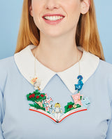 Open Book Alice’s Adventures in Wonderland Necklace