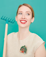 Open My Greenhouse Brooch -Interactive-