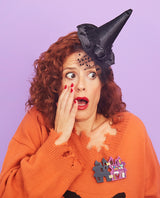 Open The Haunted House Brooch -Interactive-