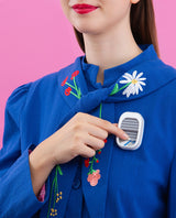 Open my Airplane Window Brooch -Interactive-