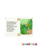 Open Peter Rabbit’s Book Brooch -Interactive-