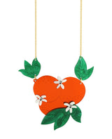 Oranges From Valencia Necklace