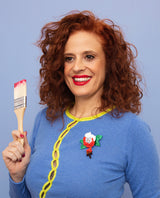 Painting the Roses Red Brooch