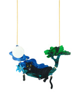 Panther in the Moonlight Necklace