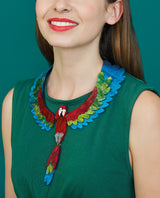 Parrot Takes Flight Necklace