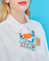 Passing GO On The Monopoly Board Necklace