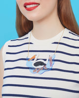 Pelican Feeding Time! necklace