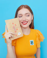 Penguins In The Antarctic stamp brooch