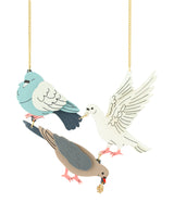 Pigeon Flock Necklace