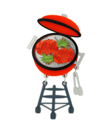 Piney, Prawns and Snags on the Barbie Interactive Brooch