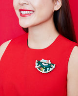 Place Your Poker Bets Brooch -flocked-