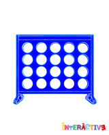 Playing Connect 4 Brooch -interactive-