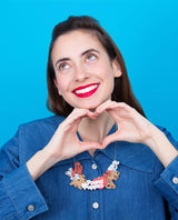 Playing with my Pound Puppy Collection Necklace