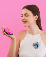 Plotting Crocodile Brooch