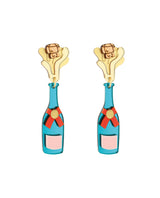 Pop Open the Champagne! Earrings