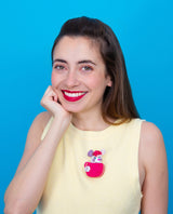 Pop, It’s Party Popple! Brooch -Interactive-