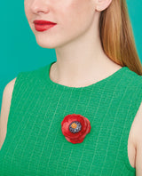 Poppy of Hope Brooch