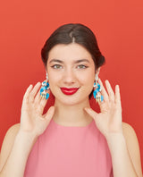 Poseidon’s Mighty Trident Earrings