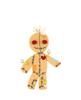 Practising my Voodoo with my Doll Brooch