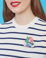 Precious Treasures In The Rocks brooch