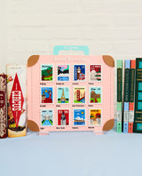 Premium Suitcase Exhibitor Stamps Around The World Full Collection