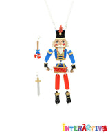 Premium Nutcracker With His Accessories Necklace -interactive-