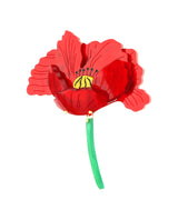 Pretty Poppy Brooch