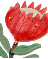 Hopeful Protea Brooch