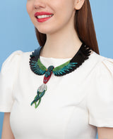 Quetzal Bonito Statement Necklace