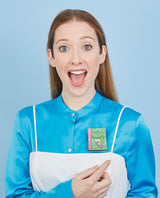 Reading My Alice In Wonderland Book Brooch -Interactive-