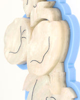 Regal Koi Swimming with the Flowers Necklace