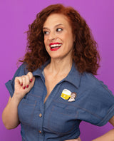 Resilient Rosa Brooch