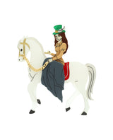 Riding Side-Saddle Brooch