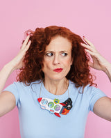 Rocket Monster Comic Invasion! Necklace