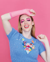 Rocking With Jem and the Holograms Statement Necklace