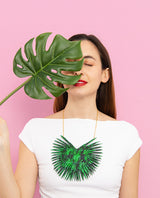 Rustle of the Palmetto Necklace