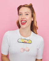 Sandy in the Rearview Mirror Necklace