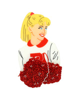 Sandy Cheerleader Brooch