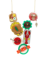 Scrumptious Christmas Dinner Statement Necklace